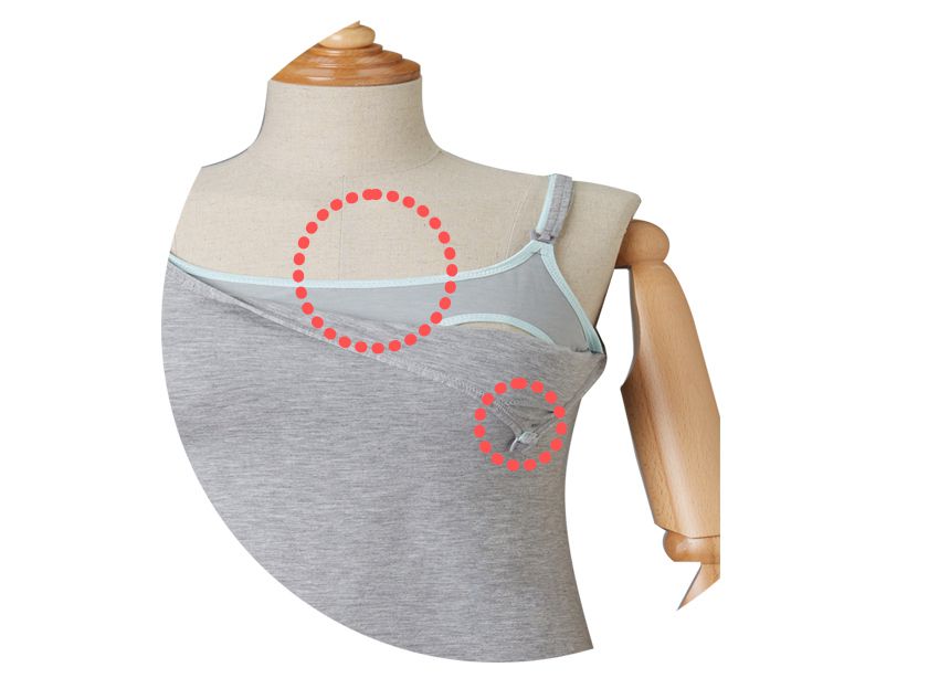 Sleeveless One-piece gray