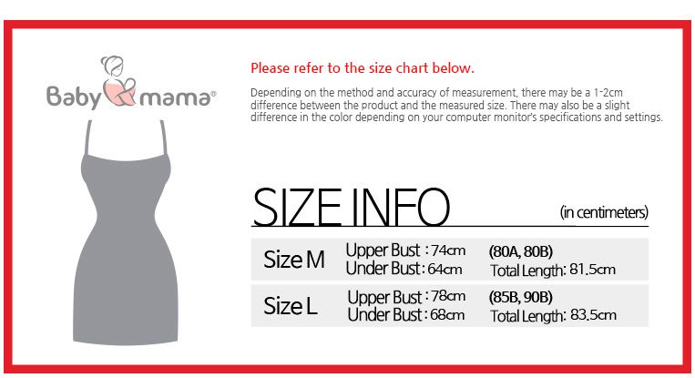 Sizing Information