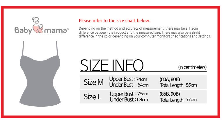 Sizing Information